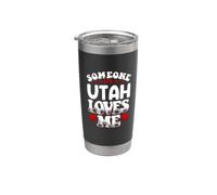 Alguien en Utah me ama Vaso térmico de acero inoxidable de doble pared