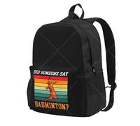 ¿Alguien ha dicho mochilas de bádminton, mochila escolar ligera, mochila unisex para estudiantes, mochilas unisex para portátil, mochilas de día para viaje, senderismo, acampada, regalo del festival