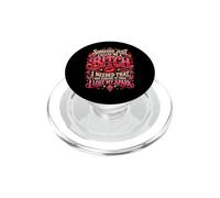 Alguien me llamó a Perra Cita Divertida I Lost My Spark PopSockets PopGrip para MagSafe