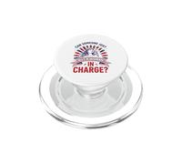 ¿Alguien Puede Poner a una Mujer a Cargo el 4 de Julio Feminista PopSockets PopGrip para MagSafe