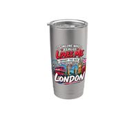 Alguien que realmente me ama trajo esto de vuelta de Londres Vaso térmico de acero inoxidable de doble pared