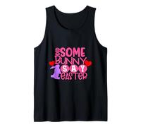 ¿Algún Conejito Dijo Que los Huevos de Pascua cazaban a Las niñas Domingo? Camiseta sin Mangas