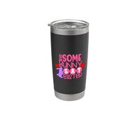 ¿Algún conejito dijo que los huevos de Pascua cazaban a las niñas domingo? Vaso térmico de acero inoxidable de doble pared