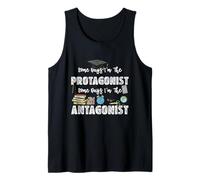 Algún día Soy el Profesor de inglés protagonista y antagonista Camiseta sin Mangas