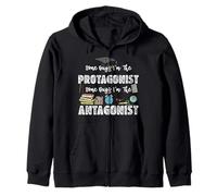 Algún día Soy el Profesor de inglés protagonista y antagonista Sudadera con Capucha