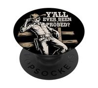 Alguna vez han sido sondeados divertidos de Western Vintage PopSockets PopGrip Adhesivo