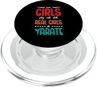 Algunas Chicas juegan con muñecas Las Chicas Reales Hacen Karate | Lucha PopSockets PopGrip para MagSafe