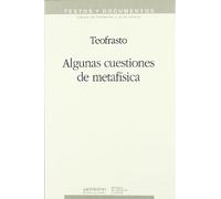 Algunas Cuestiones De Metafísica (VARIOS)