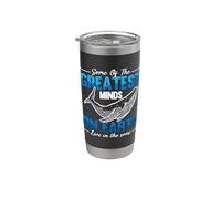 Algunas de las mentes más grandes aman la biología marina del mundo marino Vaso térmico de acero inoxidable de doble pared
