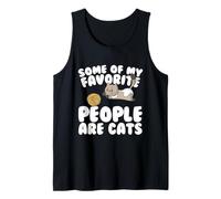 Algunas de mis personas favoritas son los gatos Camiseta sin Mangas