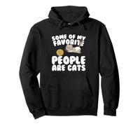 Algunas de mis personas favoritas son los gatos Sudadera con Capucha