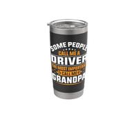 Algunas personas me llaman conductor Lo más importante Llámame abuelo Vaso térmico de acero inoxidable de doble pared
