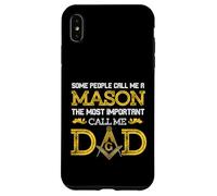 Algunas personas me llaman masón Lo más importante Llámame papá Carcasa para iPhone XS Max