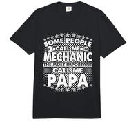 Algunas Personas me Llaman mecánico mecánico papá mecánico Comfort Colors Adult Heavyweight T-Shirt