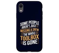 Algunas Personas no Solo faltan un Tornillo, la Caja de Herramientas se ha ido Carcasa para iPhone XR