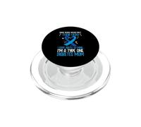 Algunas Personas Nunca conocen a su héroe Concientización sobre la Diabetes Mamá DT1 PopSockets PopGrip para MagSafe