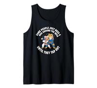 Algunas Personas Solo Necesitan un Abrazo hasta Que sacan el Jiu Jitsu Camiseta sin Mangas