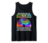Algunas personas son como Slinkies Divertido Sarcástico Humor Dicho Camiseta sin Mangas