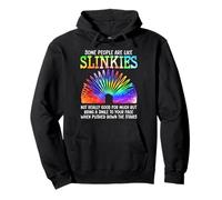 Algunas personas son como Slinkies Divertido Sarcástico Humor Dicho Sudadera con Capucha