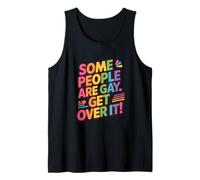 Algunas Personas Son Gay, ¡superadlo! Orgullo LGBTQ+ Igualdad Camiseta sin Mangas
