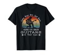 Algunos Chicos acaban de nacer con Guitarras en Sus Almas tee Camiseta