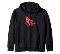 Algunos días el dragón GANA Ilustración Dragones Diseño Nerd Sudadera con Capucha