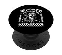 Algunos días lo rockeo, Otros días me mece, Graciosa Maternidad PopSockets PopGrip Adhesivo