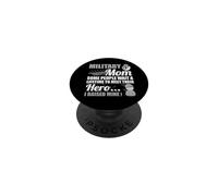 Algunos esperan Toda la Vida, conocen a un héroe, crié a mi Madre Militar PopSockets PopGrip Adhesivo