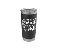 Algunos ven una hierba Algunos ven un deseo Diente de león inspirador Vaso térmico de acero inoxidable de doble pared