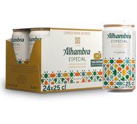 Alhambra Especial, Cerveza Lager, Pack 24 Latas x 25cl