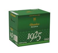 Alhambra Reserva 1925 MINI, Pack de 12 Botellas x 22,5 cl, Cerveza Alhambra 1925 con Extra de Fermentación Lenta, 6.4% Alcohol