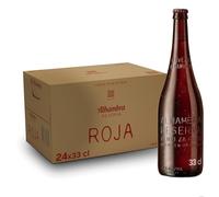 Alhambra Reserva Roja, Cerveza Bock Tostada, Pack 24 Botellines x 33cl