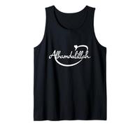 Alhamdulillah para Todo Muslimah Islam Musulmán Hombres Mujer Camiseta sin Mangas