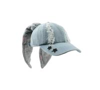 AlHECE Gorras de Hombre Gorra De Béisbol Y2K para Punk, Pantalones Vaqueros Retro Rasgados, Graffiti, Gorros Largos con Orejas De Conejo, Estilo Hip Hop, Viseras para El Sol-Mi-55-58Cm