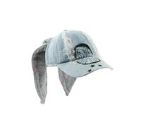 AlHECE Gorras de Hombre Gorra De Béisbol Y2K para Punk, Pantalones Vaqueros Retro Rasgados, Graffiti, Gorros Largos con Orejas De Conejo, Estilo Hip Hop, Viseras para El Sol-Gramo-55-58Cm