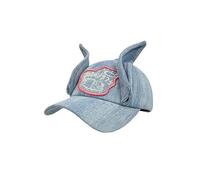 AlHECE Gorras de Hombre Jeans Cat Ear Hat Y2K Style Denim Blue Baseball Cap Fashion Hip-Pop Cap Couple Birthday Gifts-B-55-59Cm