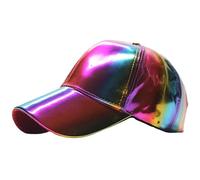 AlHECE Gorras de Hombre Sombrero Que Cambia De Color Arcoíris, Gorra De Béisbol De Hip-Hop para Hombres Y Mujeres, Gorra De Regreso Al Futuro, Gorra De Béisbol Bigbang G-Dragon-Color del Arcoiris