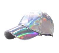 AlHECE Gorras de Hombre Sombrero Que Cambia De Color Arcoíris, Gorra De Béisbol De Hip-Hop para Hombres Y Mujeres, Gorra De Regreso Al Futuro, Gorra De Béisbol Bigbang G-Dragon-Blanco