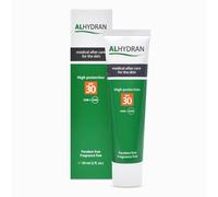 Alhydran SPF 30 - Protección solar y cicatriz - Prevención del envejecimiento - Aloe Vera como ingrediente principal - Para todo tipo de pieles - Hidratación eficaz - Probado clínicamente - 59 ml
