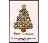 Ali Baba and the Seven Saracen Widescreen TV: Greeting Card: Merry Christmas