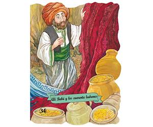 Alí Babá y los 40 ladrones: Ali Baba and the Forty Thieves (Troquelados clásicos)