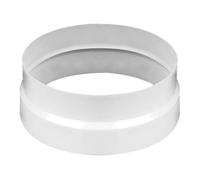 ALI2 Conector reductor, pieza reductora para sistema de ventilación, tubo redondo, ventilación, conducto de ventilación, pieza reductora, adaptador de tubo redondo para campana extractora (de 160 mm a