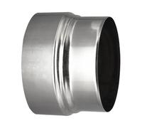 ALI2 Reducción de la manguera de estufa,Tubos de estufa Reducción Conducto Conexión 120mm a 110mm,Reducción de la manguera de chimenea de acero inoxidable (120mm a 110mm)