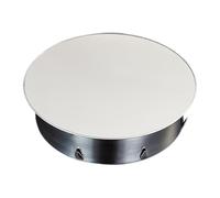 ALI2 Tapa de orificio de chimenea de acero inoxidable,Tapa de chimenea,Tapa de tubo de chimenea,Tapón para manguera de estufa (180 mm)