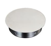 ALI2 Tapa de orificio de chimenea de acero inoxidable,Tapa de chimenea,Tapa de tubo de chimenea,Tapón para manguera de estufa (150 mm)
