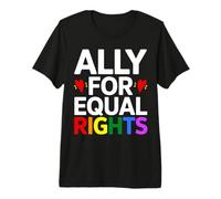 Aliado Recto por la Igualdad de Derechos Camiseta Premium