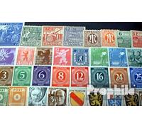 Aliados Besetzung en Alemania 50 Varios Sellos Nuevo con Goma Original ** MNH Zonas Oeste +Oriente después de de la 2. Guerra Mundial (Sellos para los coleccionistas)