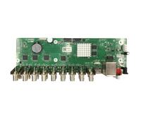 Aliaga 1 placa base AHD DVR de 16 canales XVI/AHD/TVI/CVI/CVBS/IP Coaxial Audio NT98332+TP2830 Placa base PCB para cámara de vigilancia