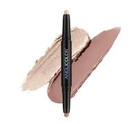 ALIAS Sombra De Ojos En Barra, Sombras de Ojos en Crema, Lápiz de Sombra de Ojos, Long Lasting Eyeshadow Stick, Lápiz de Maquillaje para Ojo, Diseño de Doble Cabezal con Mate y Perlado (#01-1 Pieza)