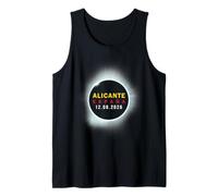 Alicante, España Eclipse Solar Total 2026 Camiseta sin Mangas